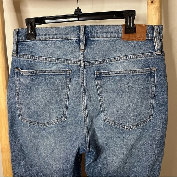 J.Crew 10" demi-boot crop jean in Greenwich Street wash 30 - Picture 9 of 10
